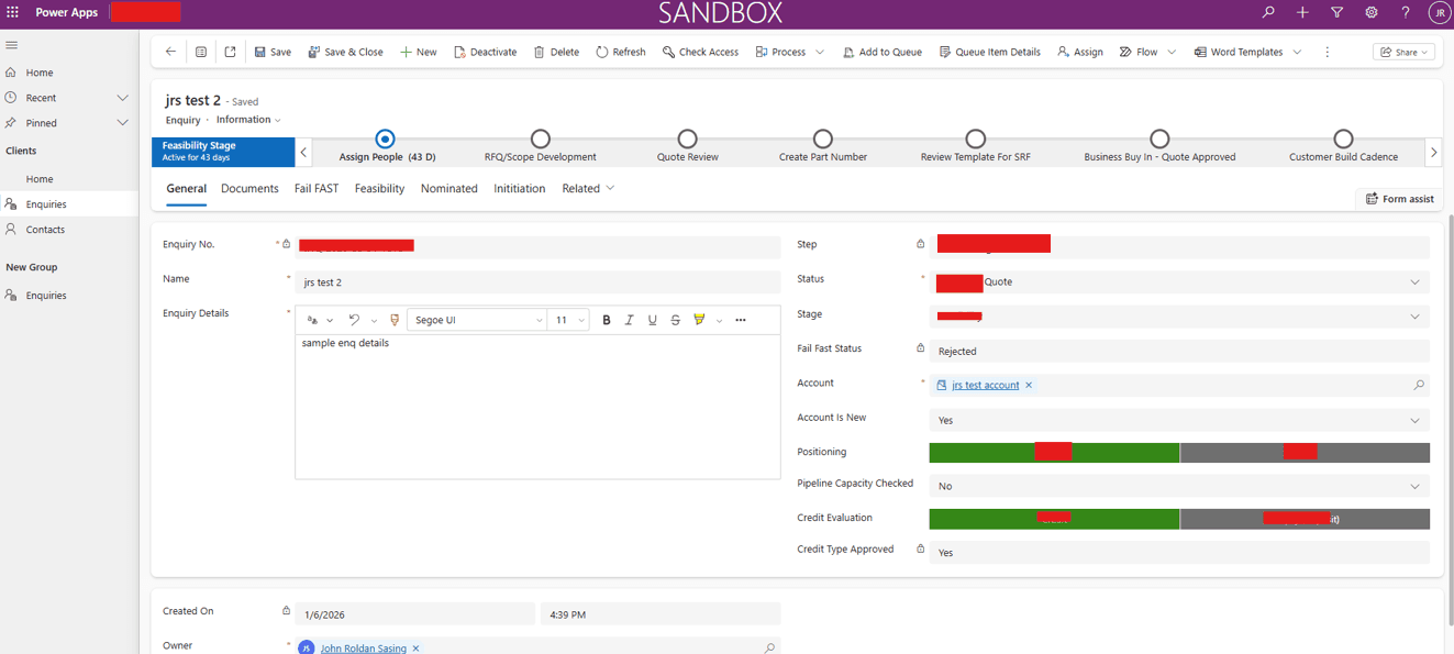 SME Technology Services Company – Power Platform Enhancements