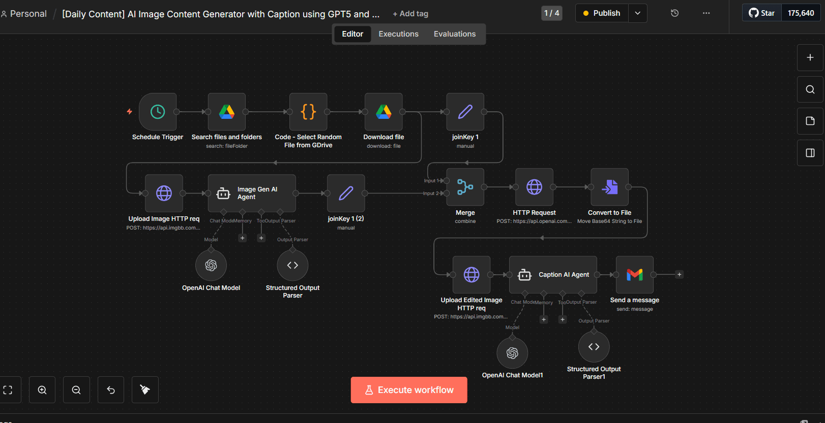 AI Image and Caption Content Generator